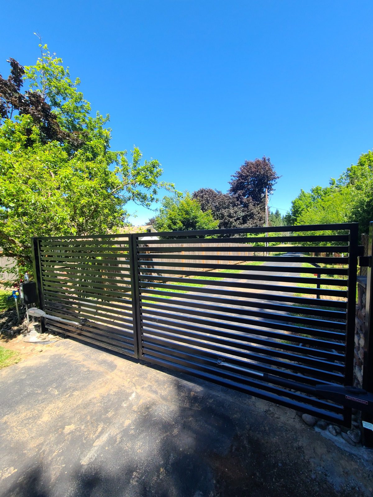 Cost associated with installing automatic gates
